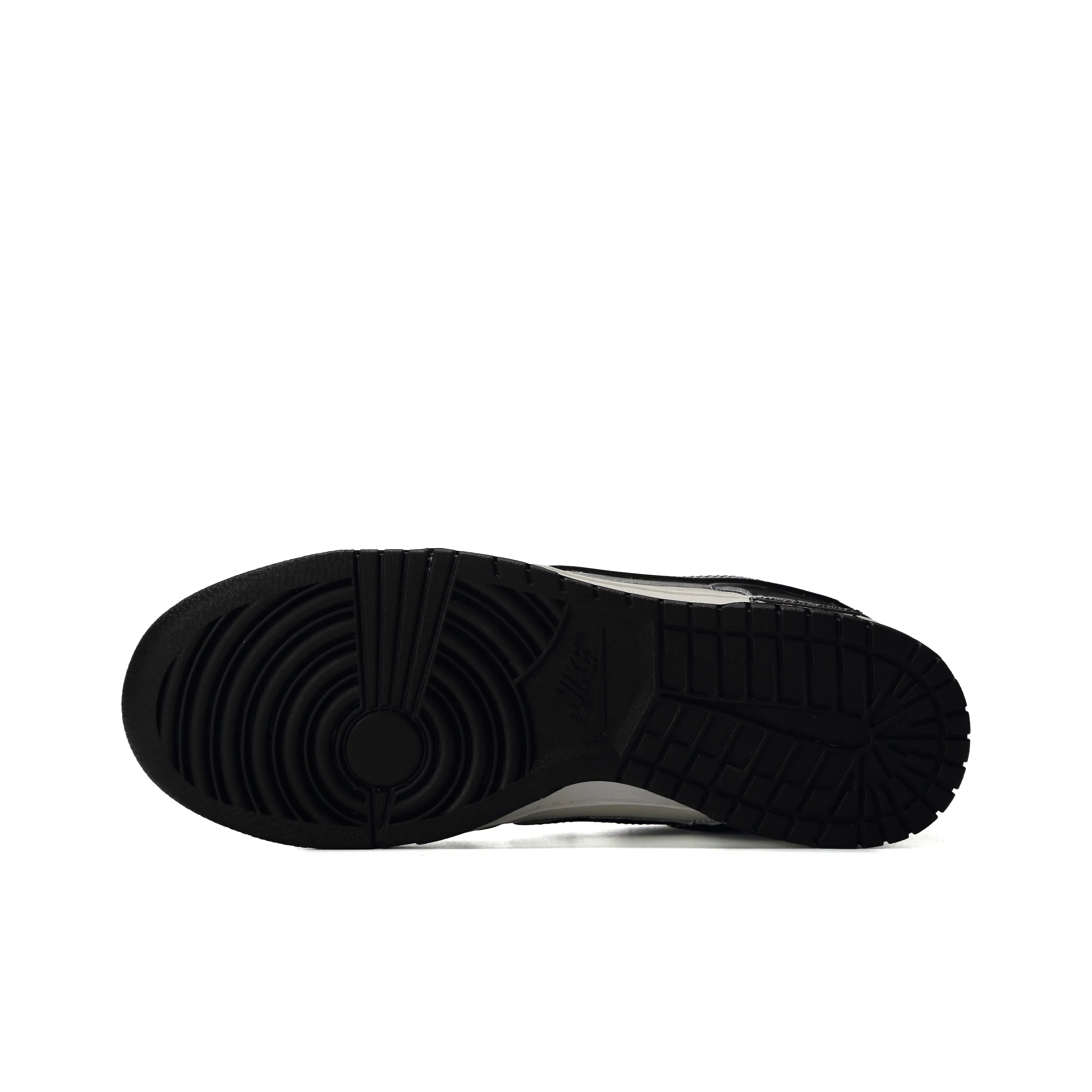[Custom Fiery Zone] Dunk Skateboarding Shoes Unisex Black