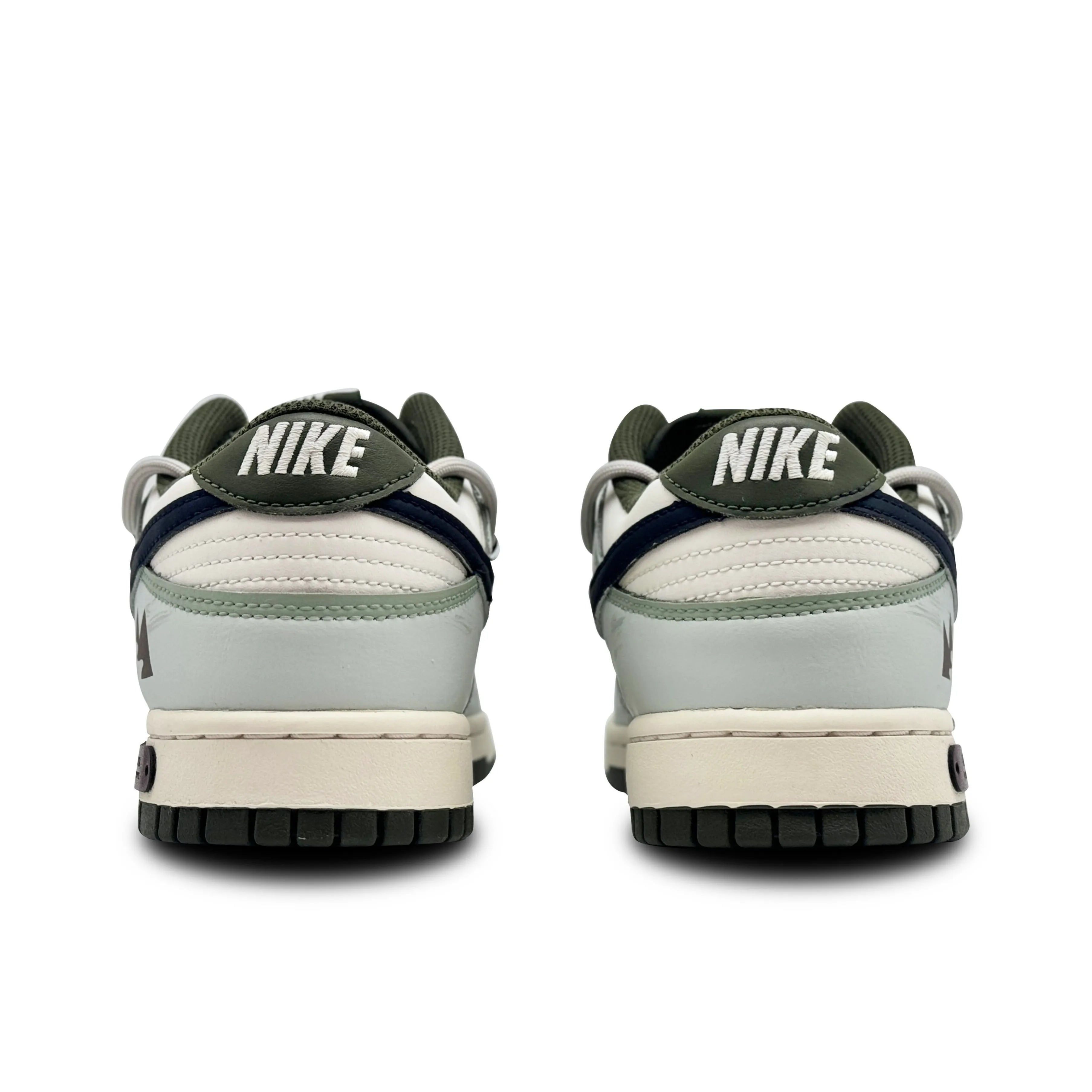 [Custom Prologue of Wilderness] Dunk Low-top Skateboarding Shoes Unisex Green