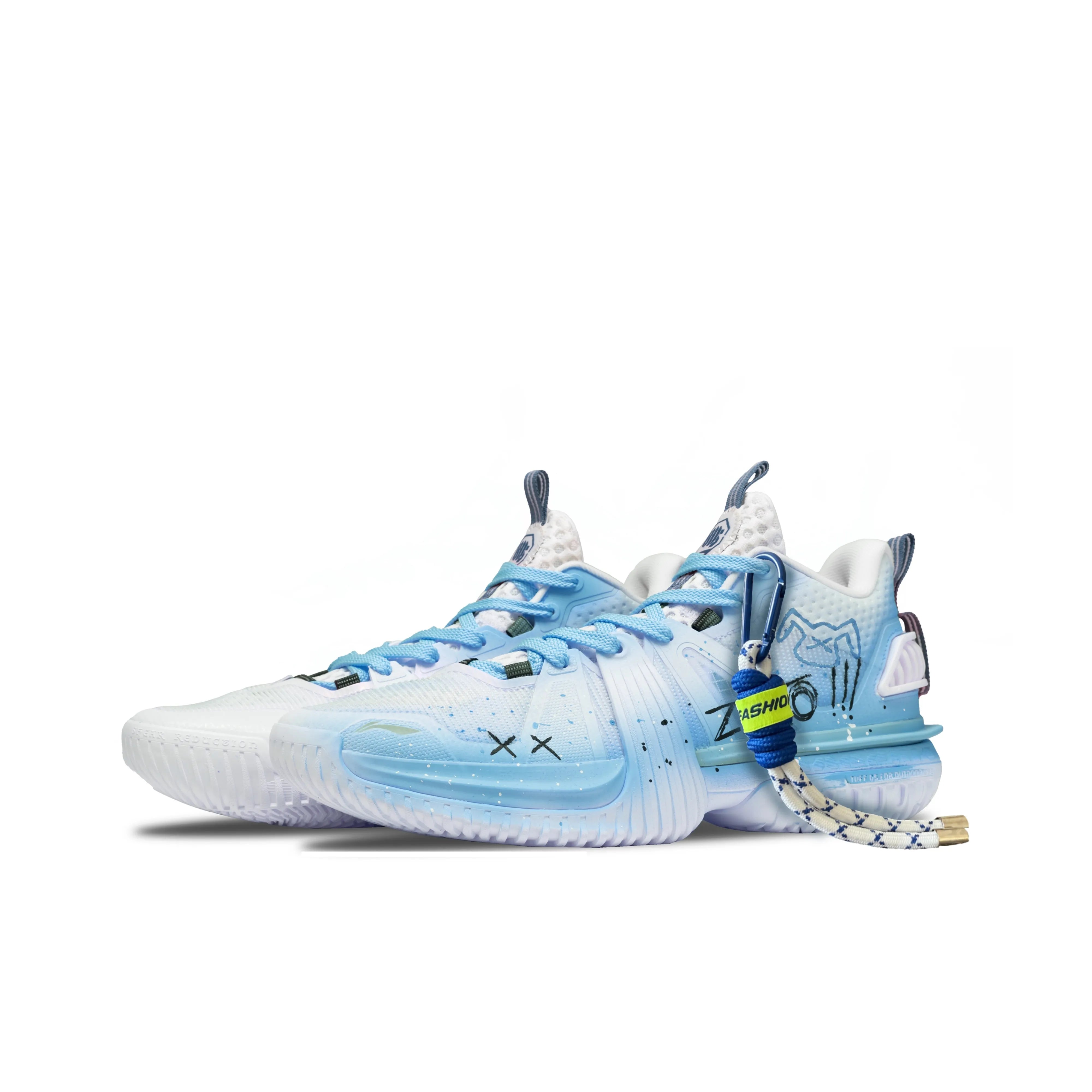 [Multi-Color Available] Custom Color Matching Trend LiNing Basketball Shoes Unisex