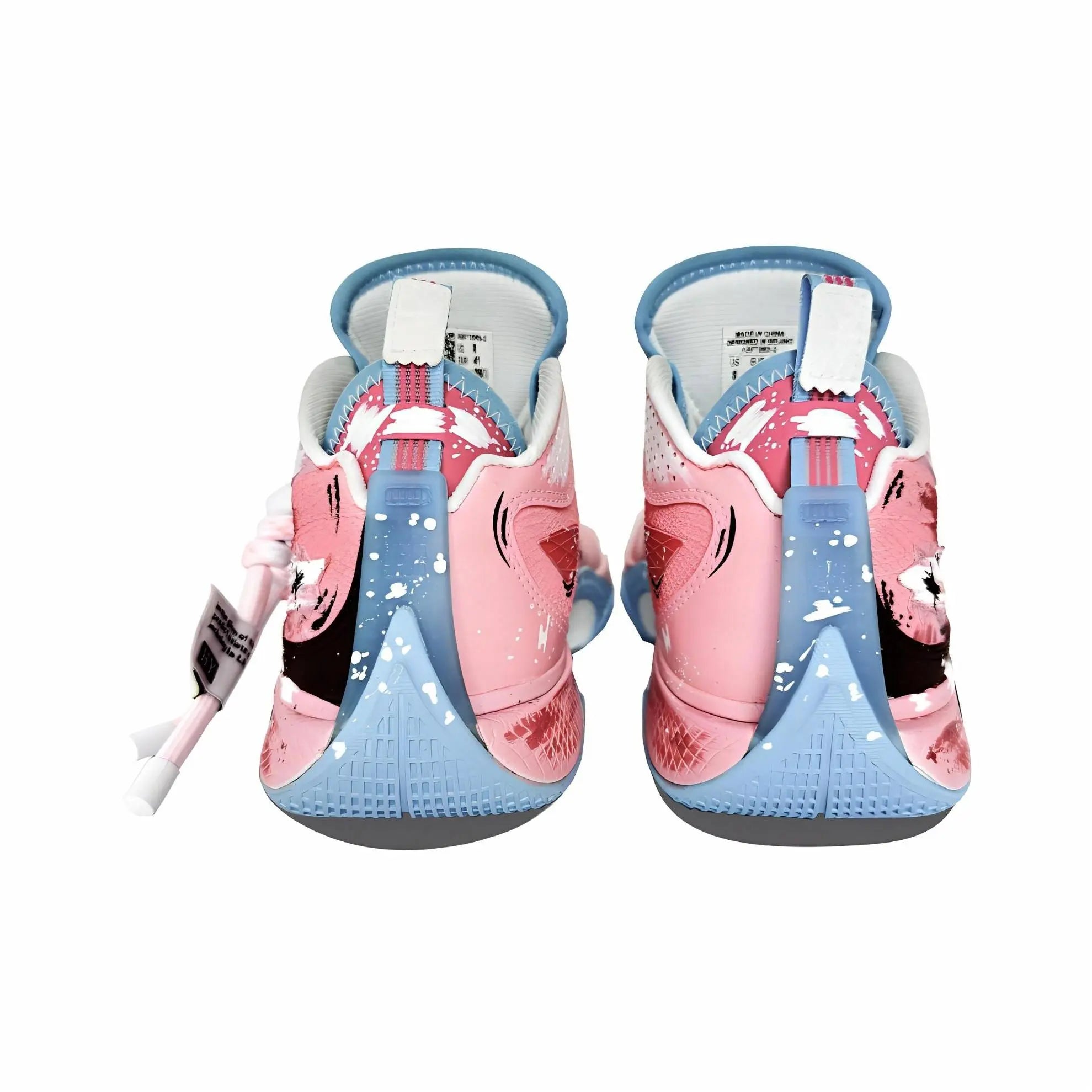 [Pink Graffiti] Custom Street LiNing Basketball Shoes Unisex