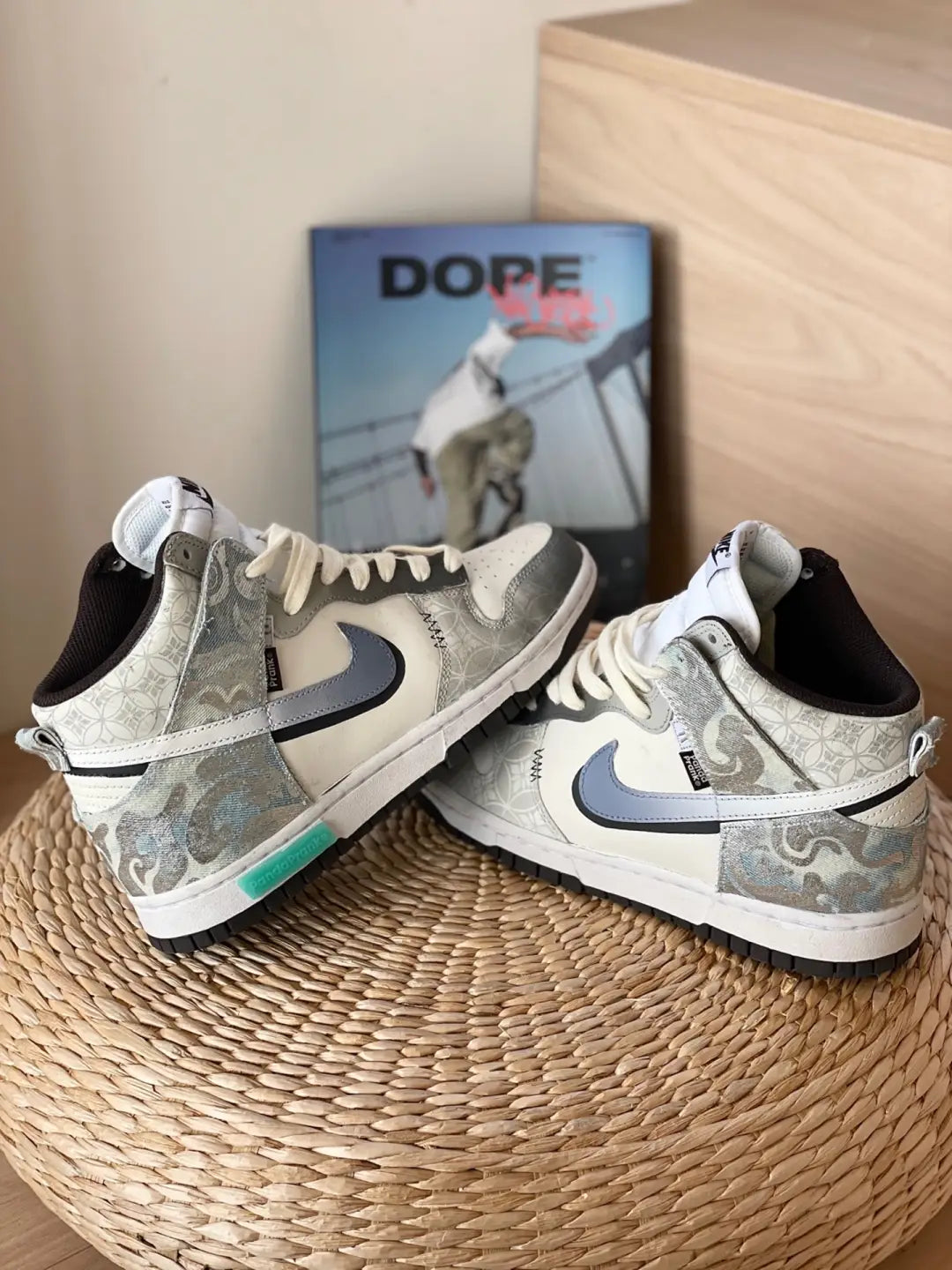 Surging Waves - Unisex Dunk High CNY Custom