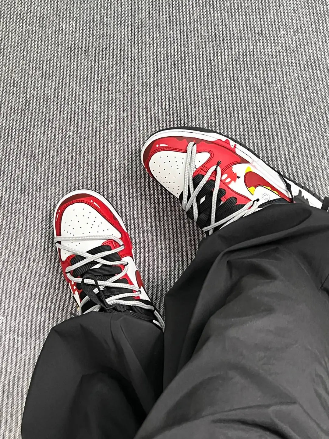 [Custom Halloween Romance -BOX]  Dunk Skateboarding Shoes Unisex