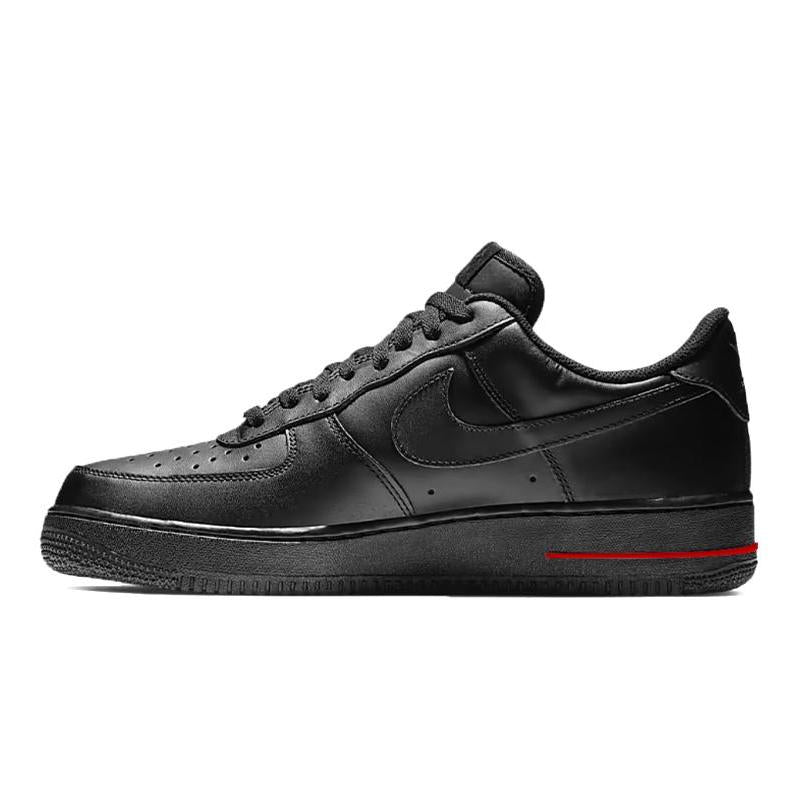[Custom Women's Bloodstained Teeth 2.0]  Air Force 1 Skateboarding Shoes Women's Low-top Black