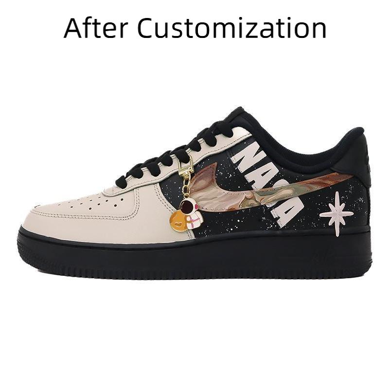 [Custom A woman who roams Jupiter] Nike Air Force 1 Skateboarding Shoes Women's
