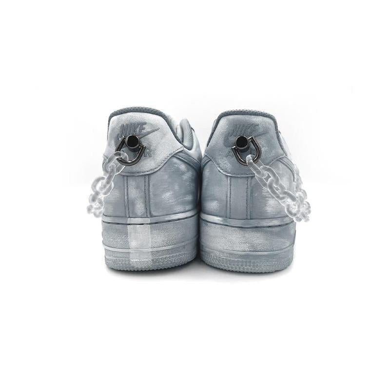 [Custom Soak the alcohol scratch-off card in grey]  Air Force 1 Skateboarding Shoes Women's
