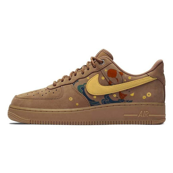 [Custom Lucky koi]  Air Force 1 Skateboarding Shoes Unisex