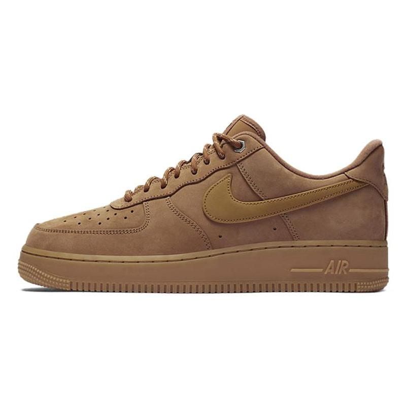 [Custom Winter plum Bear]  Air Force 1 Skateboarding Shoes Unisex