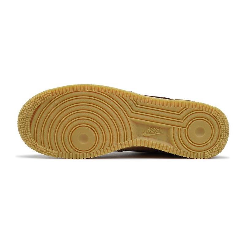 [Custom Unisex Longteng K brown]  Air Force 1 Skateboarding Shoes Unisex