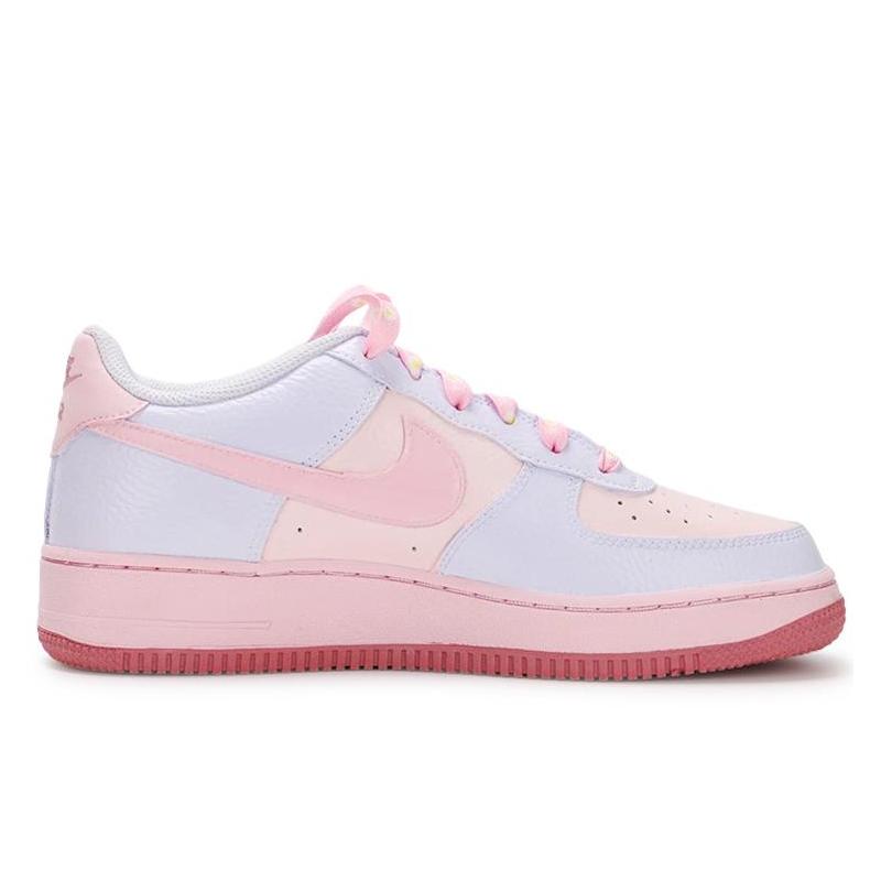 [Custom VAM Daisy]  Air Force 1 Skateboarding Shoes Women's Low-top Blue/Pink