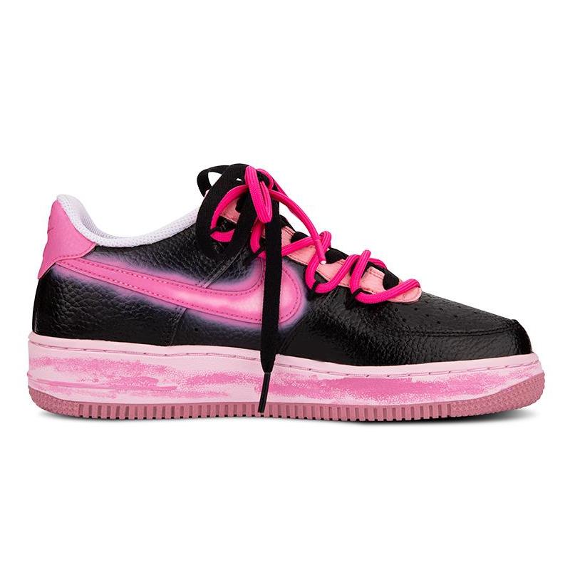 [Custom Sweet love heart]  Air Force 1 Low White Pink GS 2022