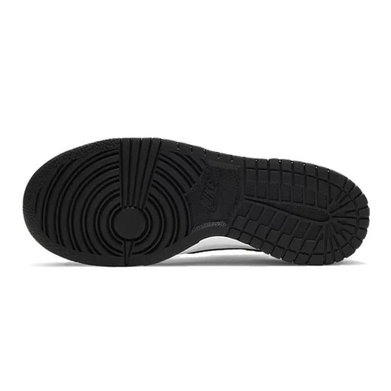[Custom Female bamboo forest panda]  Dunk Skateboarding Shoes Women's Low-top Black/white/green