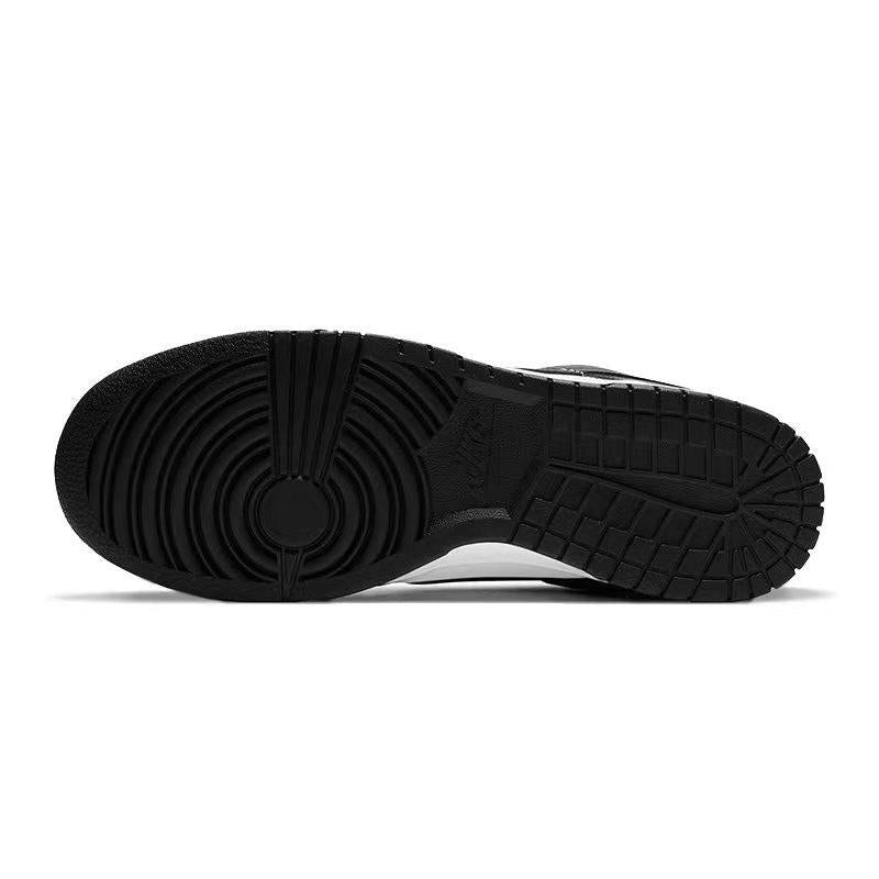 [Custom Raise your head and let the dragon rise.]  Dunk Skateboarding Shoes Women's Low-top White/black