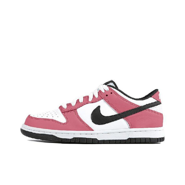 [Custom Strawberry patient]  Dunk Skateboarding Shoes Women's Low-top Black