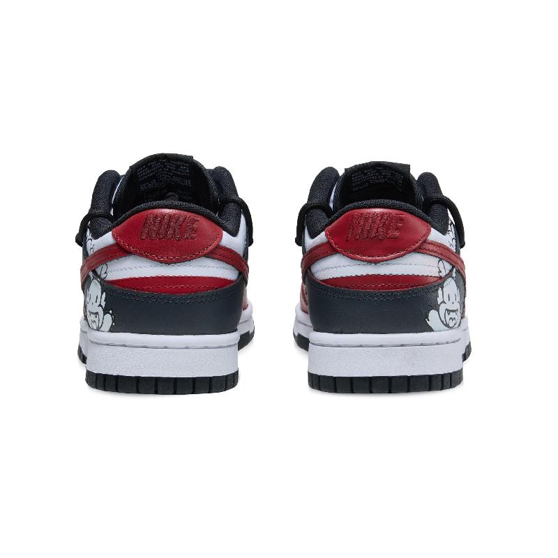 [Custom Female Qile Longlong]  Dunk Skateboarding Shoes Women's Low-top Black