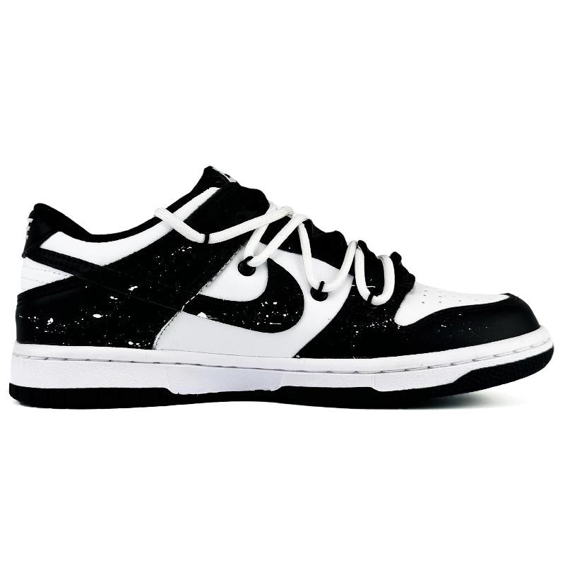 [Custom The butterflies' affection and the orioles' love]  Dunk Skateboarding Shoes Women's Low-top White