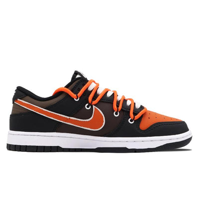 [Custom Women's Luoyang S-BOX]  Dunk Skateboarding Shoes Women's Low-top Orange