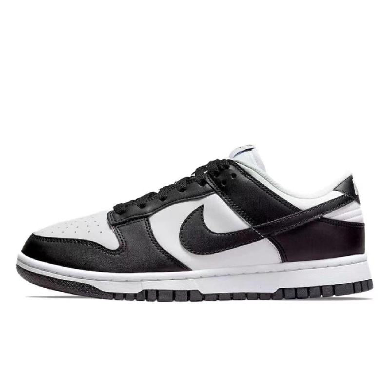 [Custom The female version is deeply Mired in the swamp]  Dunk Skateboarding Shoes Women's Low-top Black/grey