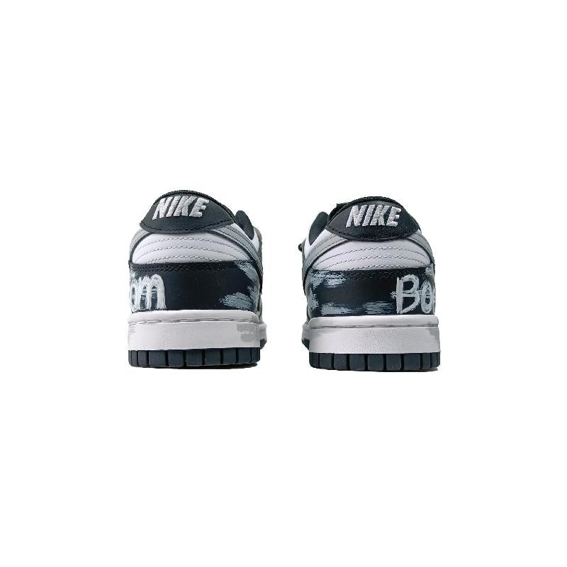[Custom Female street melody]  Dunk Skateboarding Shoes Women's Low-top White