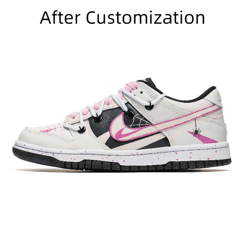[Custom Cheery Soda] Nike Dunk Skateboarding Shoes Women's