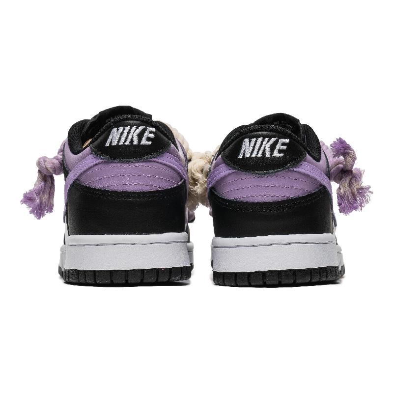 [Custom Lavender panda]  Dunk Skateboarding Shoes Women's