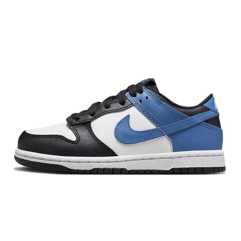 [Custom Surfing]  Dunk Skateboarding Shoes Low-top Blue/White/Yellow