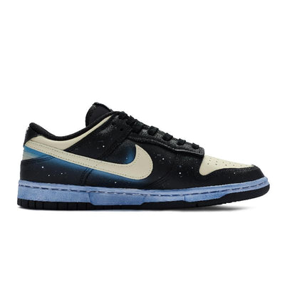 [Custom Desert Starry Sky Black, Yellow And Blue]  Dunk Skateboarding Shoes Unisex