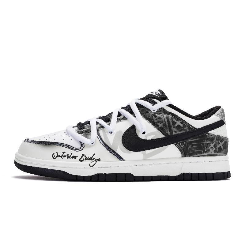 [Custom Waterloo Bridge]  Dunk Skateboarding Shoes Unisex