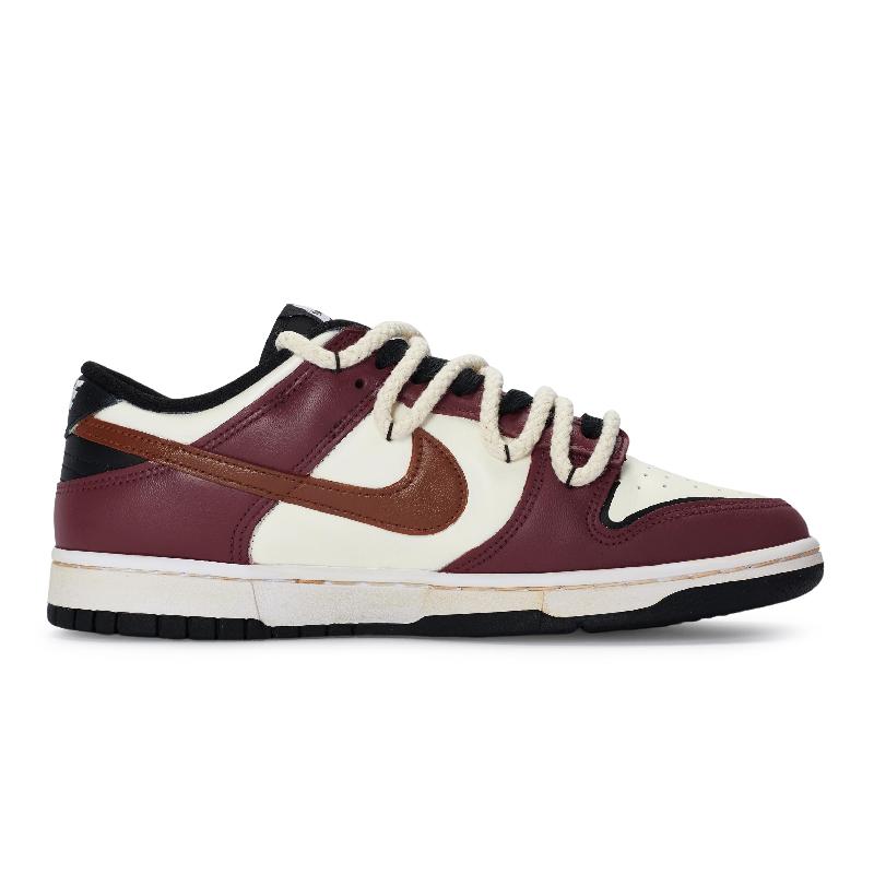 [Custom Magic Academy]  Dunk Skateboarding Shoes Unisex Low-top White