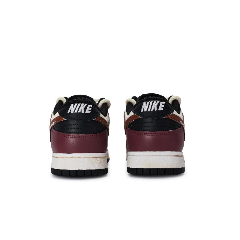 [Custom Magic Academy]  Dunk Skateboarding Shoes Unisex Low-top White