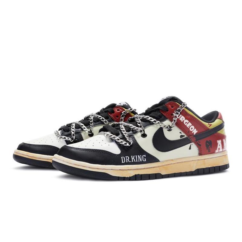 [Custom DR.King]  Dunk Skateboarding Shoes Unisex
