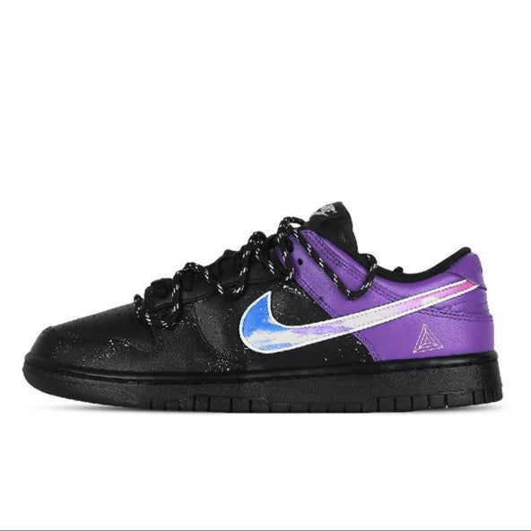 [Custom inverted starry river picture album]  Dunk Skateboarding Shoes