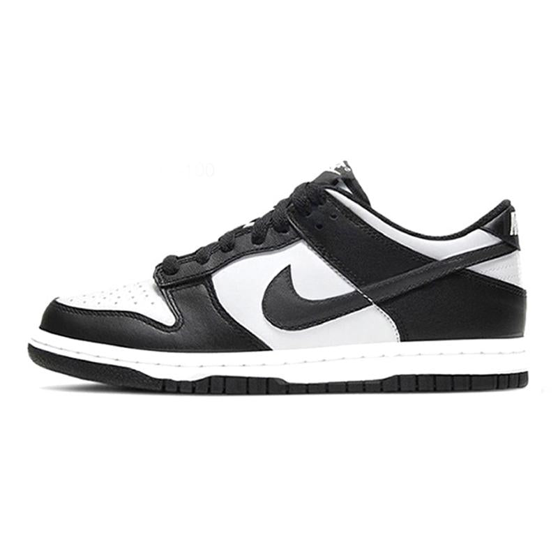 [Custom coffee time]  Dunk Skateboarding Shoes Unisex Low-top White/Brown