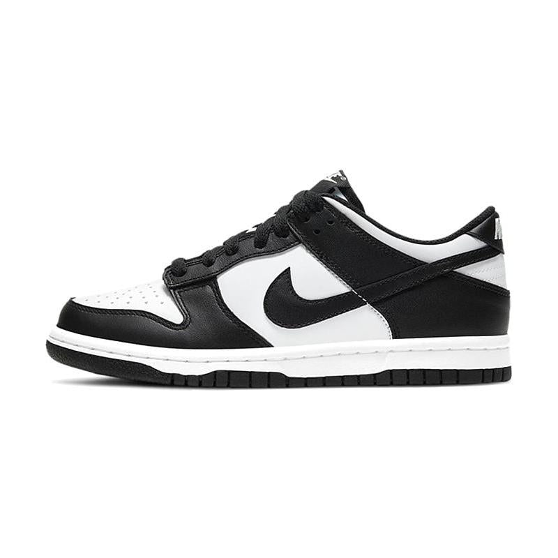[Custom Female dragon carp]  Dunk Skateboarding Shoes Women's Low-top Brown/white/gold