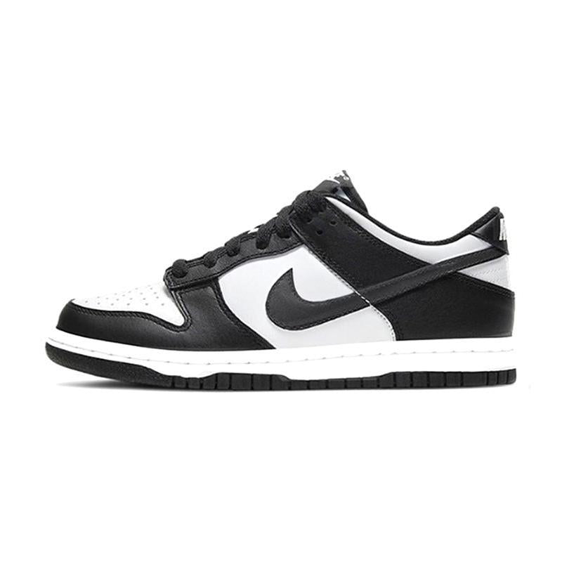 [Custom Women's non-biodegradable S-BOX]  Dunk Skateboarding Shoes Women's Low-top White/Brown