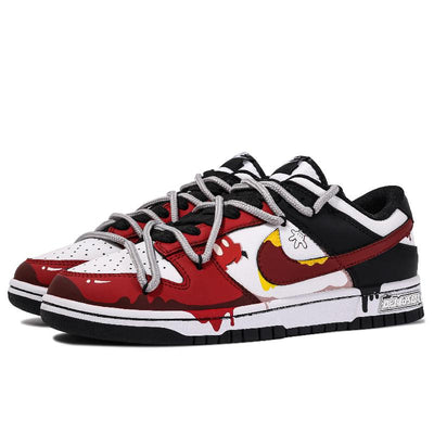 [Custom Halloween Romance -BOX]  Dunk Skateboarding Shoes Unisex