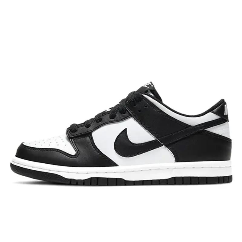 [Custom Midnight dusk]  Dunk Skateboarding Shoes Unisex Low-top Beige/Yellow
