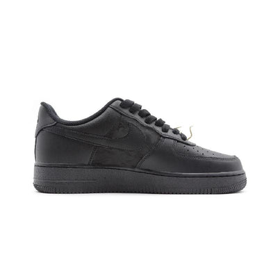 [Custom Golden Dragon]  Air Force 1 Skateboarding Shoes Unisex Low-top Black/gold