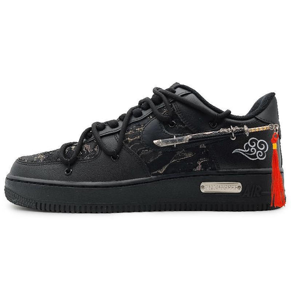 [Custom Gilded Sword 2.0]  Air Force 1 Skateboarding Shoes Men