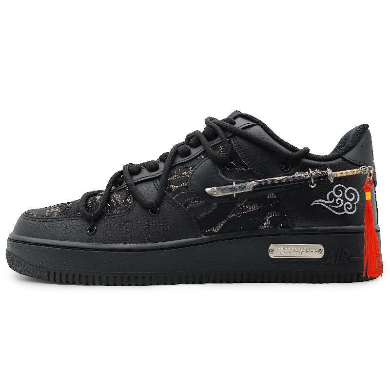 [Custom Gilded Sword 2.0]  Air Force 1 Skateboarding Shoes Men