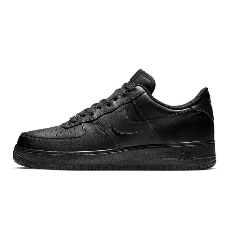 [Custom The same style for both men and women: tiger roar and Dragon roar]  Air Force 1 Skateboard Shoes Unisex Low-Top Blue/Yellow