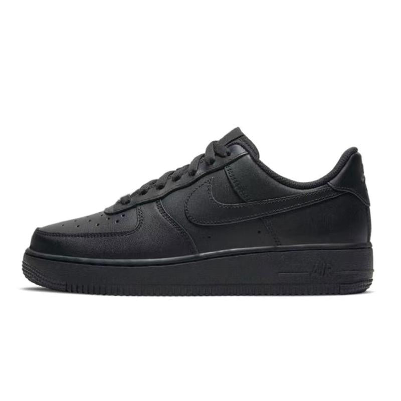 [Custom The same style for both men and women: tiger roar and Dragon roar]  Air Force 1 Skateboard Shoes Unisex Low-Top Blue/Yellow