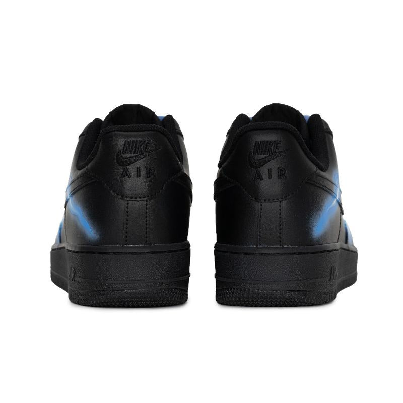 [Custom The blue flame breaks the hook]  Air Force 1 Skateboarding Shoes Unisex