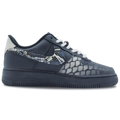 [Custom Candle Nine Yin]  Air Force 1 Skateboard Shoes Men Low-Top Gold