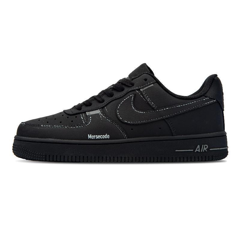 [Custom Stalker]  Air Force 1 Skateboard Shoes Unisex Low-Top White