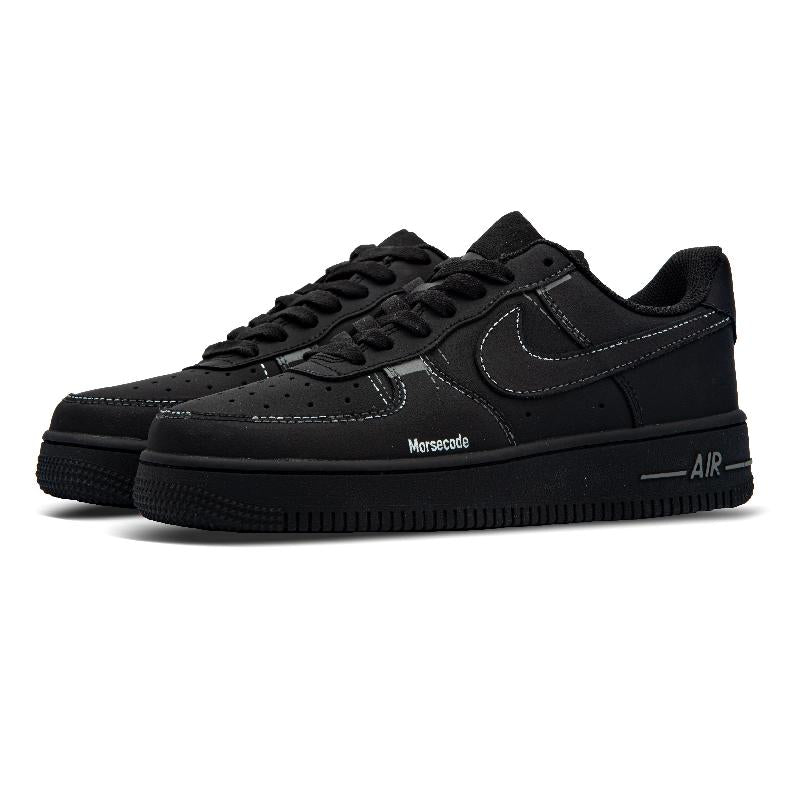 [Custom Stalker]  Air Force 1 Skateboard Shoes Unisex Low-Top White