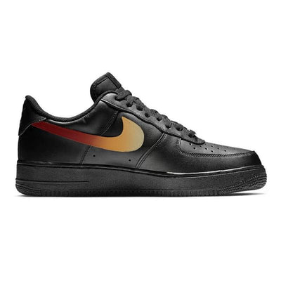 [Custom Cloud marshmallows]  Air Force 1 Skateboard Shoes Unisex Low-Top Black/Gray