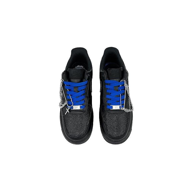 [Custom Men's starry sky blue]  Air Force 1 Skateboarding Shoes Men
