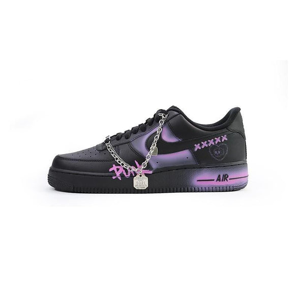 [Custom Punk Phantom]  Air Force 1 Skateboarding Shoes Unisex