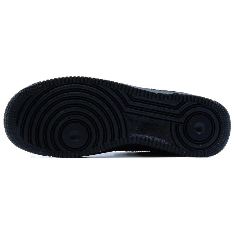 [Custom Male and female starry sky stars]  Air Force 1 Skateboard Shoes Unisex Low-Top Black