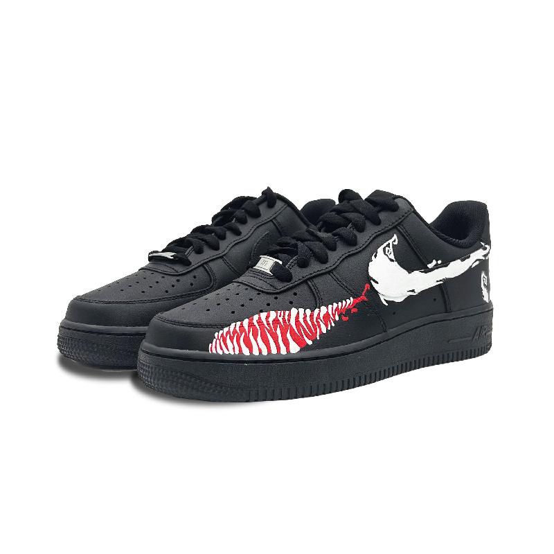 [Custom Male Venom]  Air Force 1 Skateboarding Shoes Men